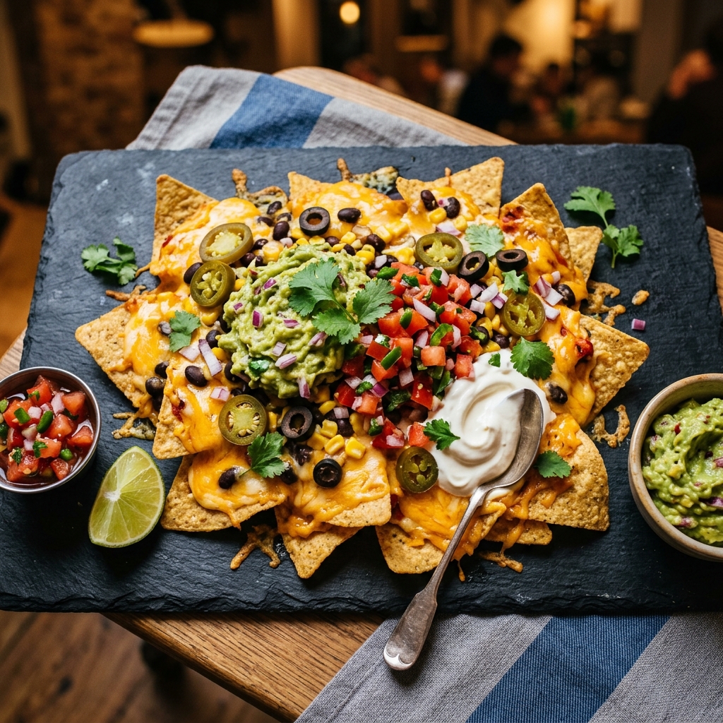 Cheesy Nachos